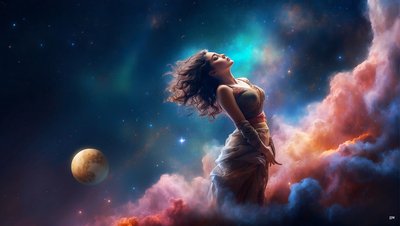 Dreamcore_universe-indian_01 af Josef Johann Michel