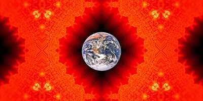 Solar: Udsigt over jorden fra solen 1 af Josef Johann Michel