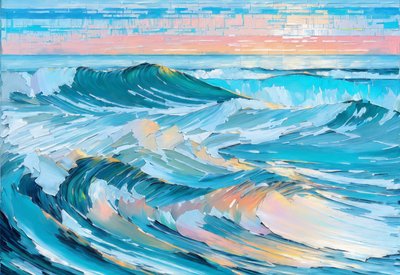 Waves_Ocean_01 af Josef Johann Michel
