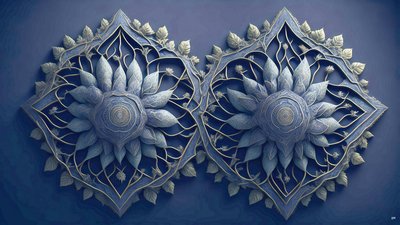 mandala:afrikkalaiset elementit_01 af Josef Johann Michel