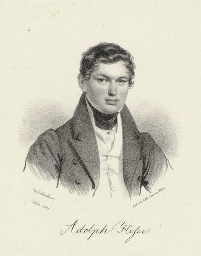 Adolf Hesse af Josef Kriehuber
