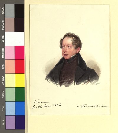 Advokat Dr. Neumann af Josef Kriehuber
