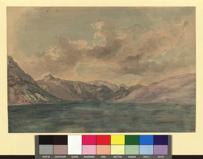 Traunsee af Josef Kriehuber