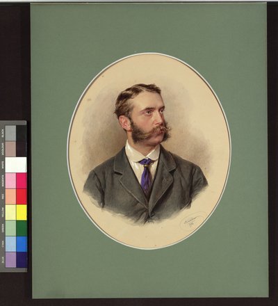 Ferdinand Fellner (arkitekt) af Josef Kriehuber