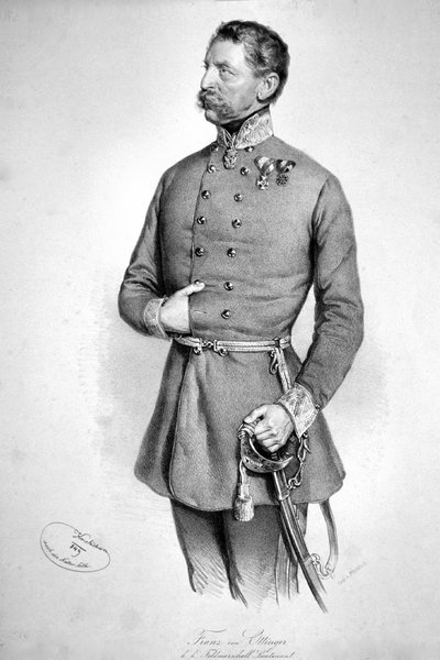 Franz Ottinger Litho af Josef Kriehuber