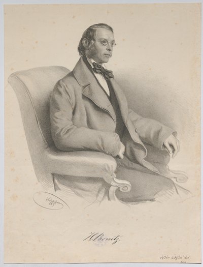 H. Bonitz af Josef Kriehuber