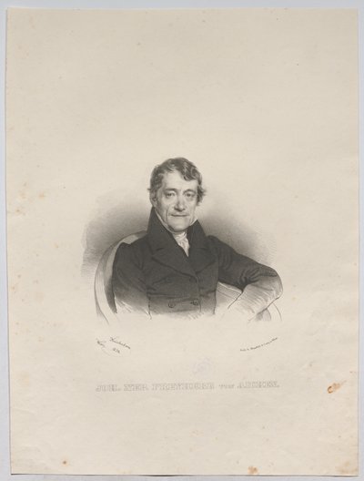 Johann Nepomuk friherre von Aichen af Josef Kriehuber