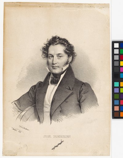 Josef Berres af Josef Kriehuber