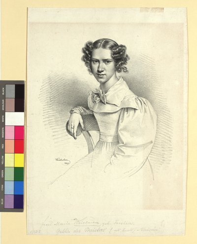 Maria Anna Kriehuber, født Forstner (eller Eigner) af Josef Kriehuber