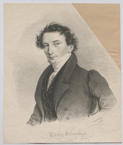 Paolo Samengo af Josef Kriehuber