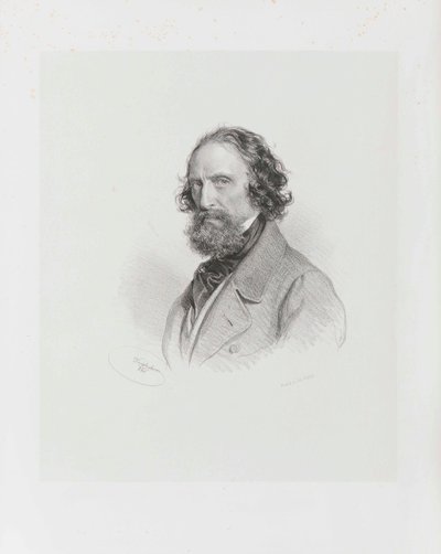 Selvportræt, 1860. af Josef Kriehuber