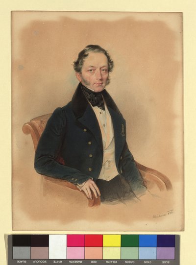 Ukendt herre af Josef Kriehuber