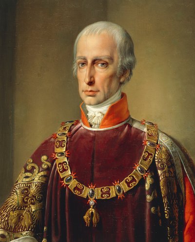 Portræt af Francis Joseph Charles af Hapsburg-Lorraine (Firenze af Josef and Mayrhofer Friedrich Kiss