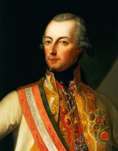 Portræt af Joseph II (Wien af Josef and Mayrhofer Friedrich Kiss