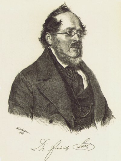 Friedrich List 1789-1846 af Josef Nikolaus Kriehuber