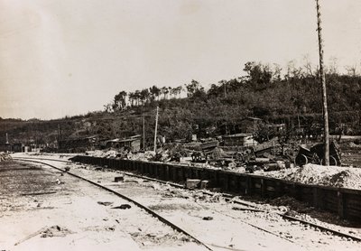Album "Min verdenskrig - minder om den sydvestlige front i Kärnten, Italien, Trentino-Alto Adige) 31/03/1915-12/11/ 1918 - Josef Zohles Wien ": jernbane- og militærkøretøjer af Josef Zohles