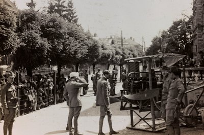 Album "Min verdenskrig - minder om den sydvestlige front i Kärnten, Italien, Trentino-Alto Adige) 31/03/1915-12/11/ 1918 - Josef Zohles Wien ": Østrigske soldater (s/h-billede af Josef Zohles
