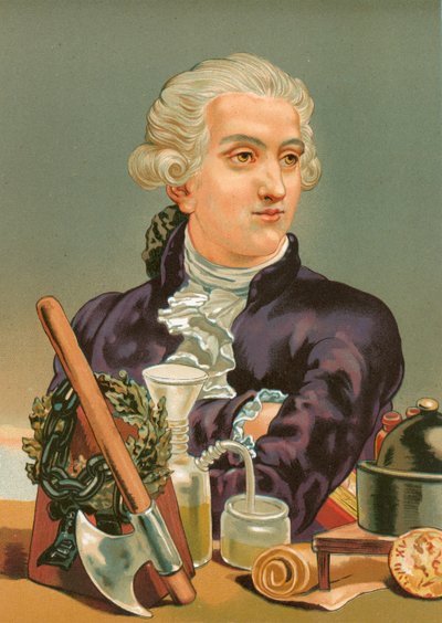 Antoine-Laurent de Lavoisier af Josep or Jose Planella Coromina