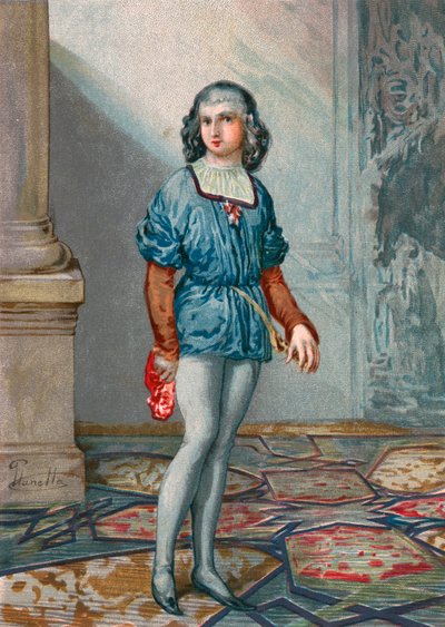 Ferdinand Columbus, anden søn af Columbus af Josep or Jose Planella Coromina