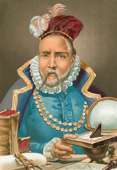 Tycho Brahe af Josep or Jose Planella Coromina