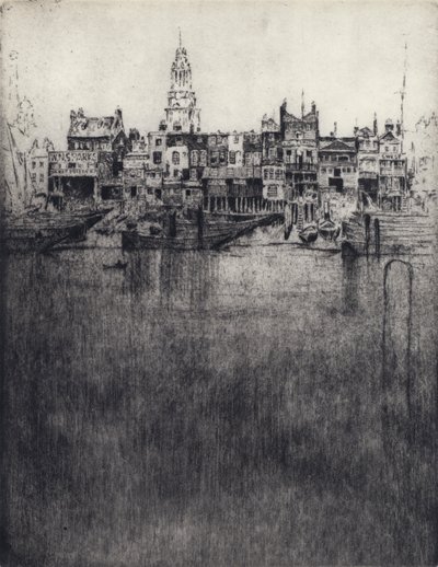 Limehouse (medlemmer) af Joseph (after) Pennell