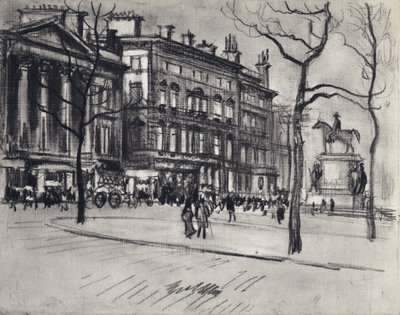 Piccadilly Palaces (litho) af Joseph (after) Pennell