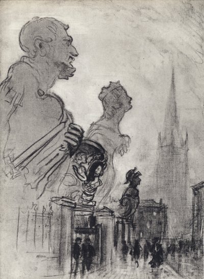Skibsbrydere, Pimlico (litho) af Joseph (after) Pennell