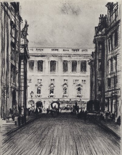 The Gaiety (litho) af Joseph (after) Pennell