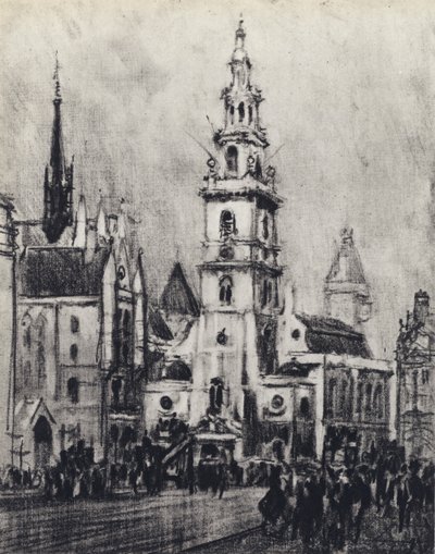 The Strand (litho) af Joseph (after) Pennell