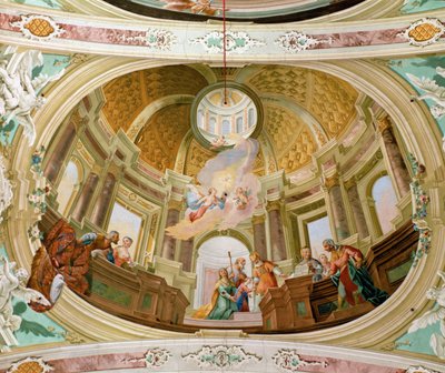Præsentation i templet af Joseph Adam von Mölk