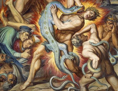 Helvedes pinsler af Joseph Anton Koch