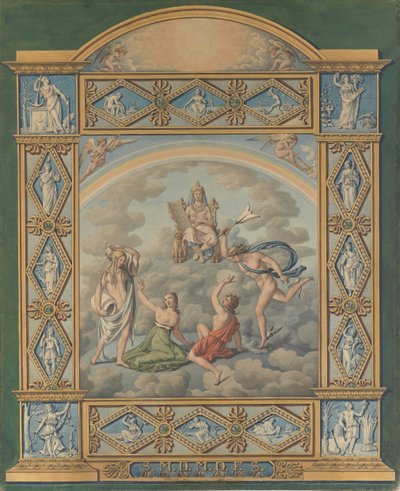 Ugekalender, 1822. af Joseph Anton Koch