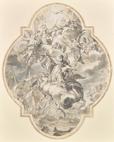 Apotheosis des hl. Nicholas af Joseph Antony Adolph