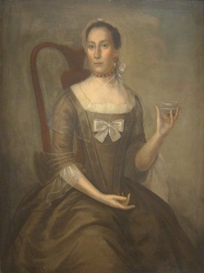Fru Nathaniel Loring af Joseph Badger