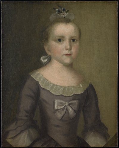 Portræt af Abigail Gowen af Joseph Badger