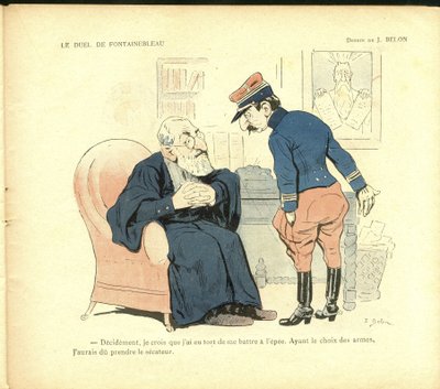 Illustration fra Album of the Intransigent: The Year 1900 (tryk) af Joseph Belon