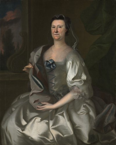 Hannah Wentworth Atkinson, 1760. af Joseph Blackburn
