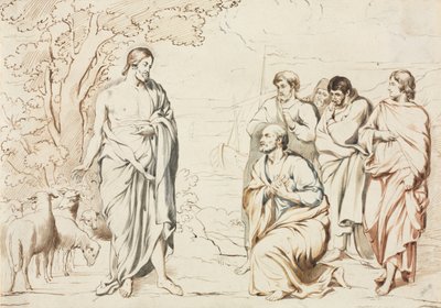 Kristus og hans disciple af Joseph Brett