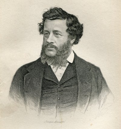 Charles Elme Francatelli, 1861 af Joseph Brown
