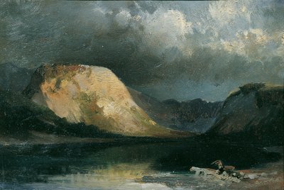Wocheiner See af Joseph Brunner