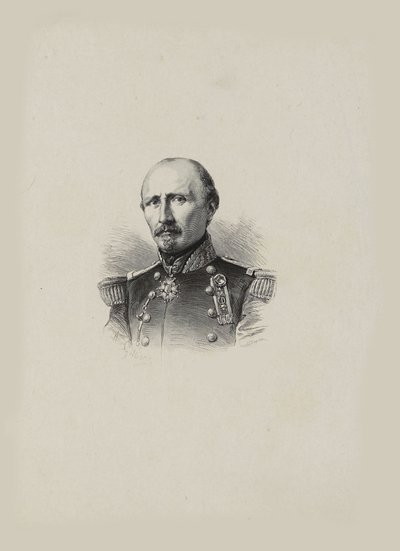 General Adolph den Første 1804-1887, ca. af Joseph Burn Smeeton and Auguste Tilly.