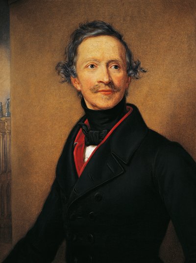 Portræt af Ludwig I af Bayern (Strasbourg af Joseph Carl Stieler