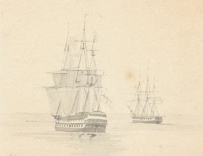 Fregat og Corvette, Stern Forward af Joseph Cartwright