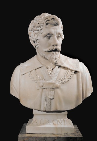 Portræt af maleren Francesco Albani ... af Joseph Chinard