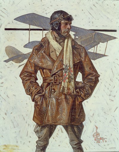 Luftvåbenpilot af Joseph Christian Leyendecker