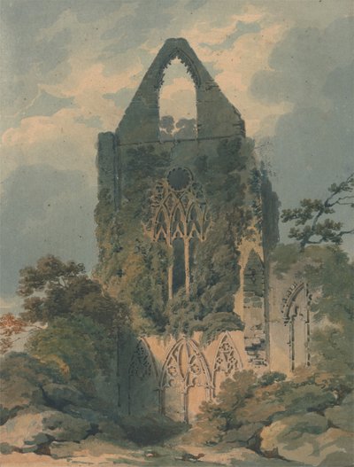 Tintern Abbey af Joseph Clarendon Smith