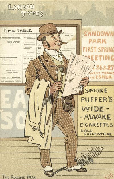 London-typer, racermanden af Joseph Clayton Clarke