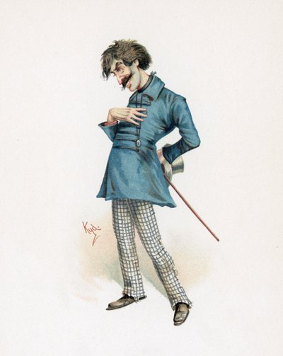 Montague Tigg, illustration fra 