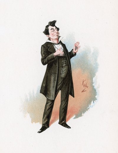 Mr Pecksniff, illustration fra 