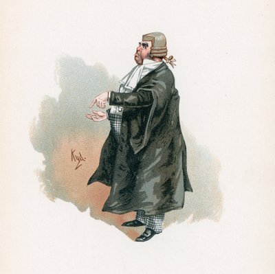 Sergent Buzfuz, illustration fra 